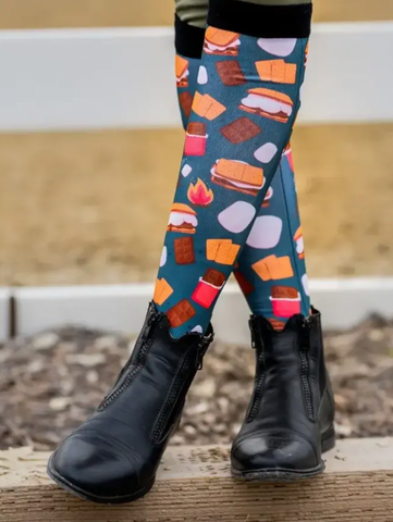 Dreamers & Schemers Boot Socks - S'Mores