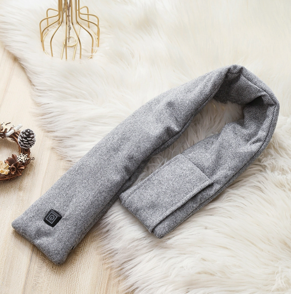 Heated Scarf - Grey