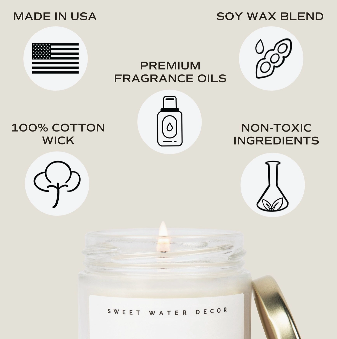 Sweet Water Decor Candle - 9oz