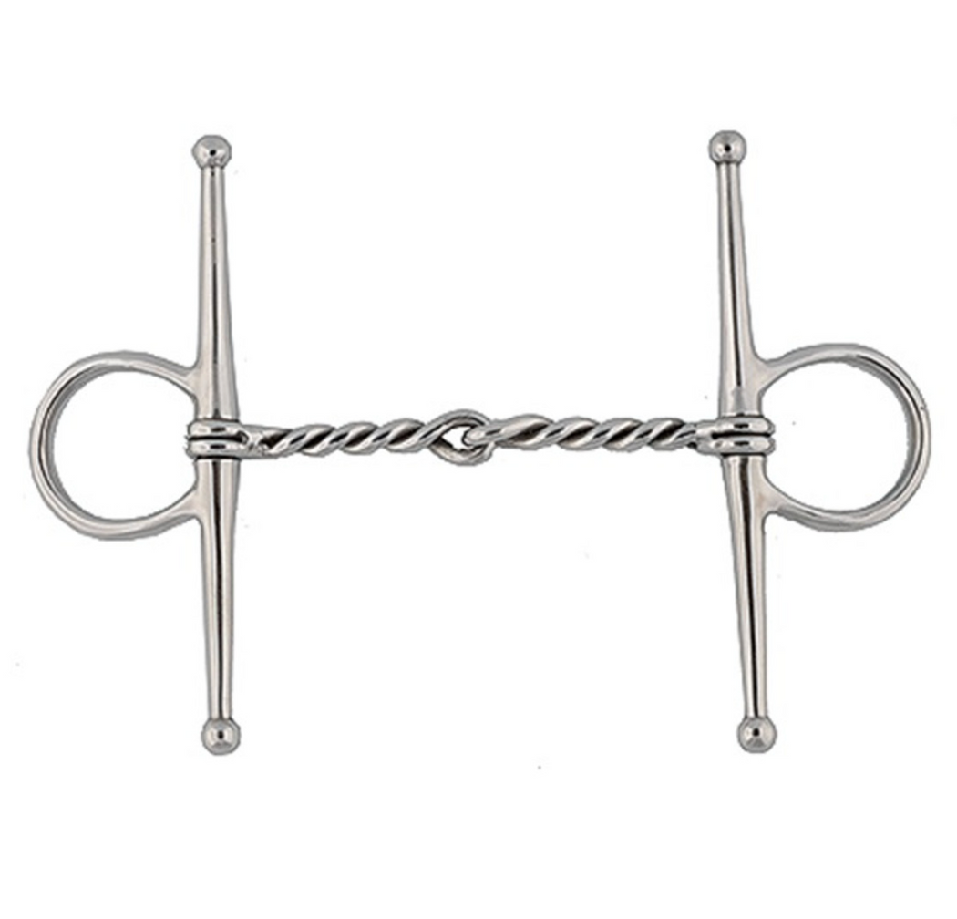 Stainless Steel Twisted Wire Full Cheek Bit – Shop The Classic Equestrian