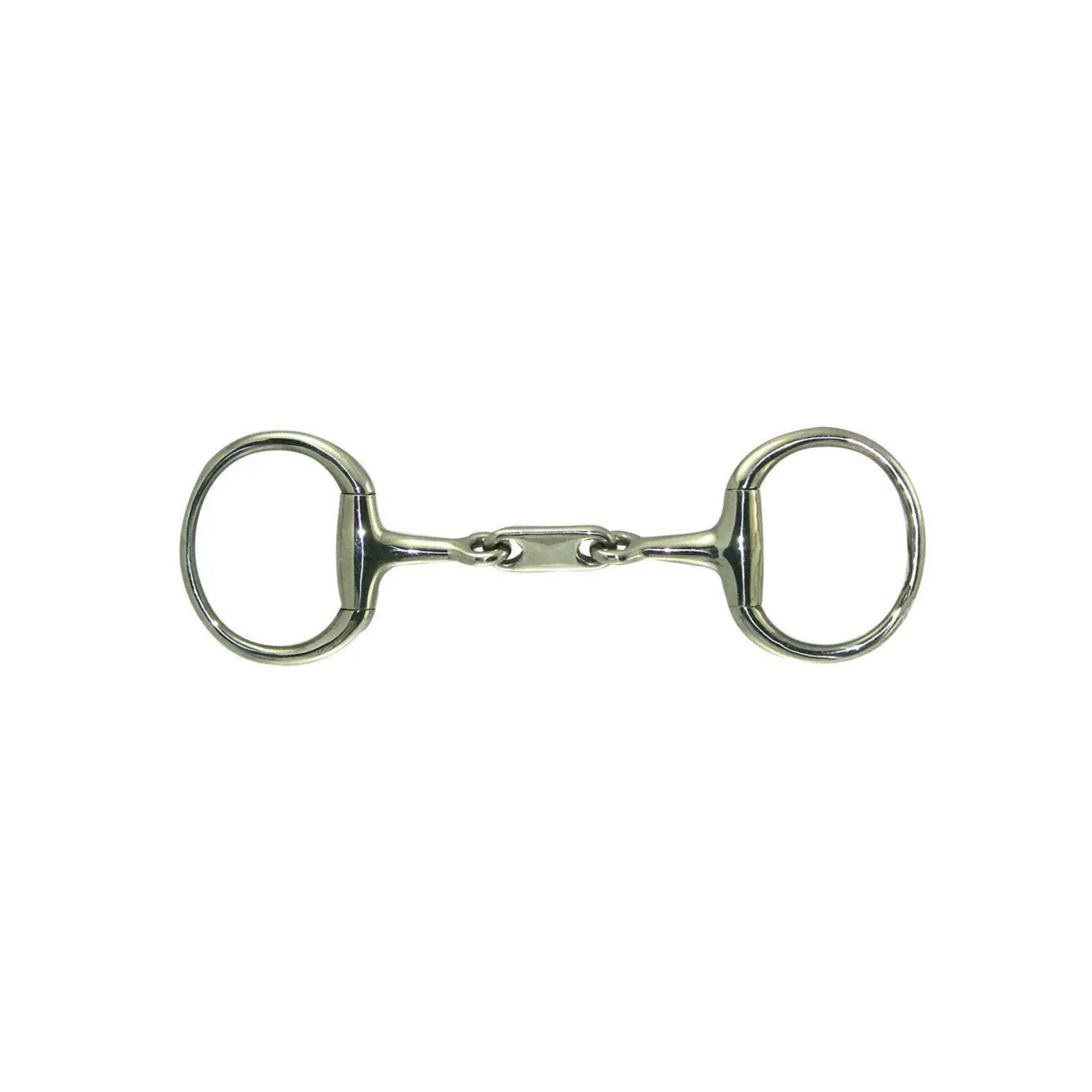 Dr. Bristol Round Ring Eggbutt Snaffle Bit