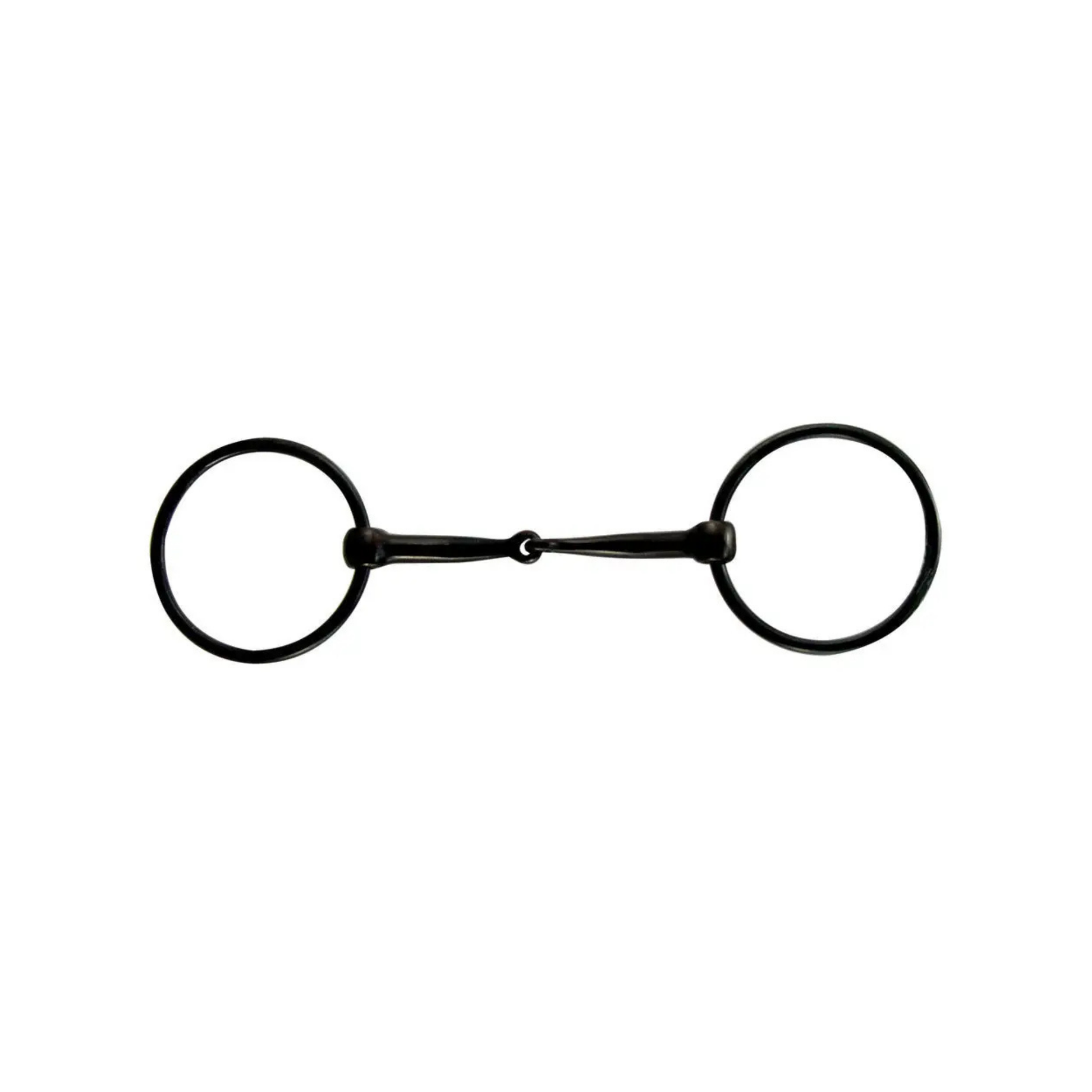 Loose Ring Black Iron Snaffle