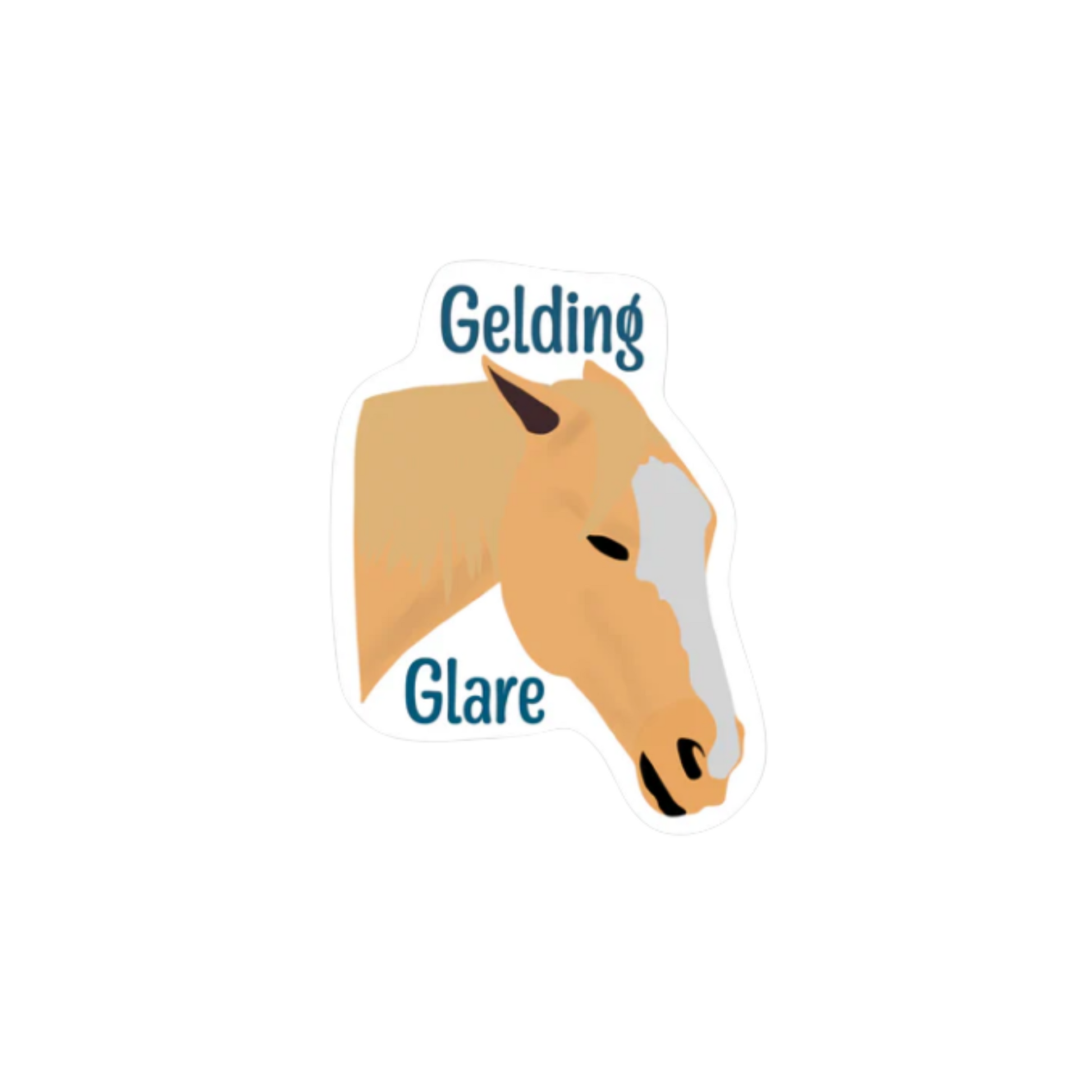 Horse Fund Design Stickers