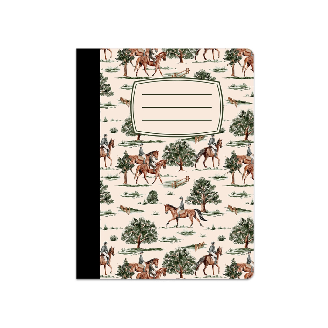 Equestrian Composition Notebook