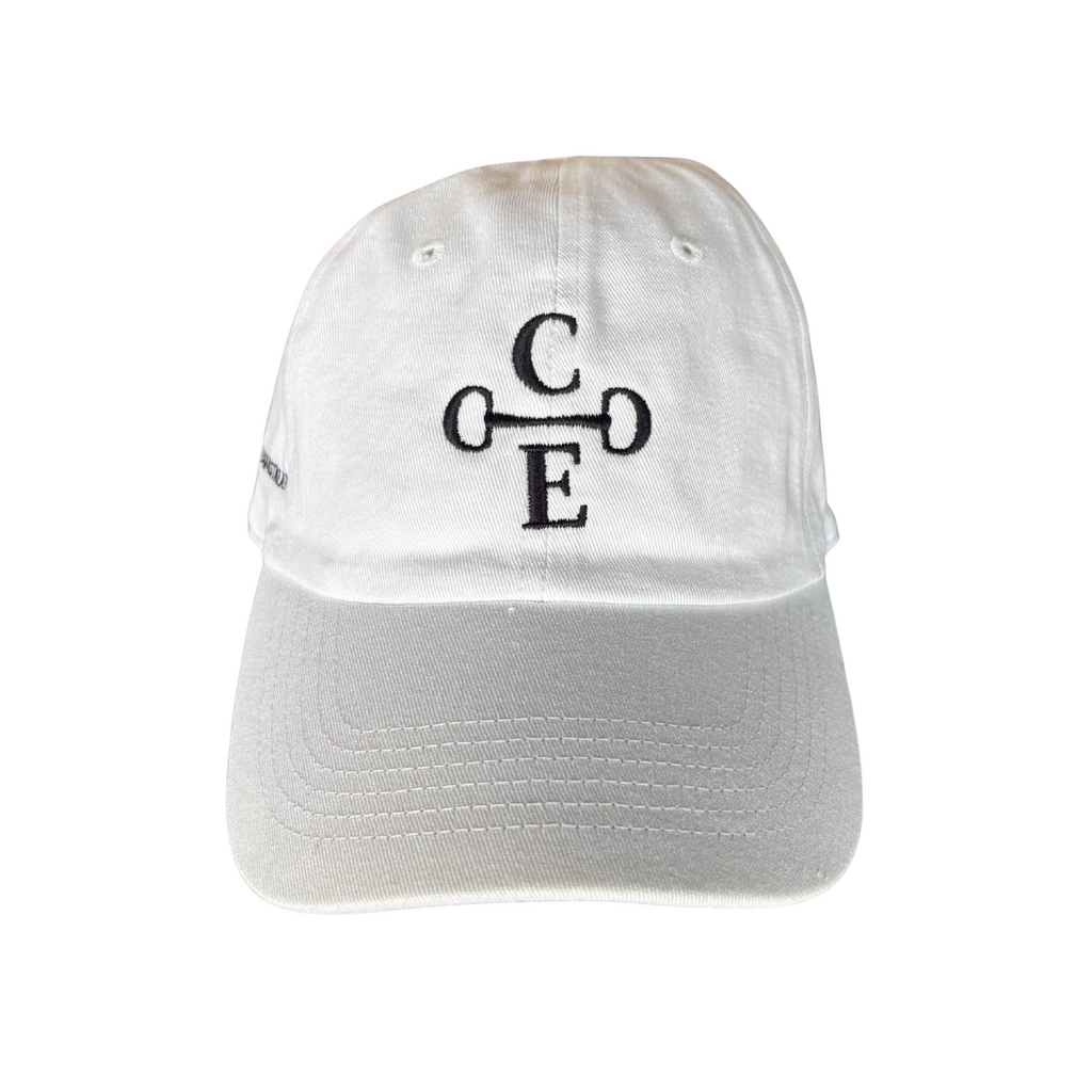 TCE Dad Baseball Hat - White