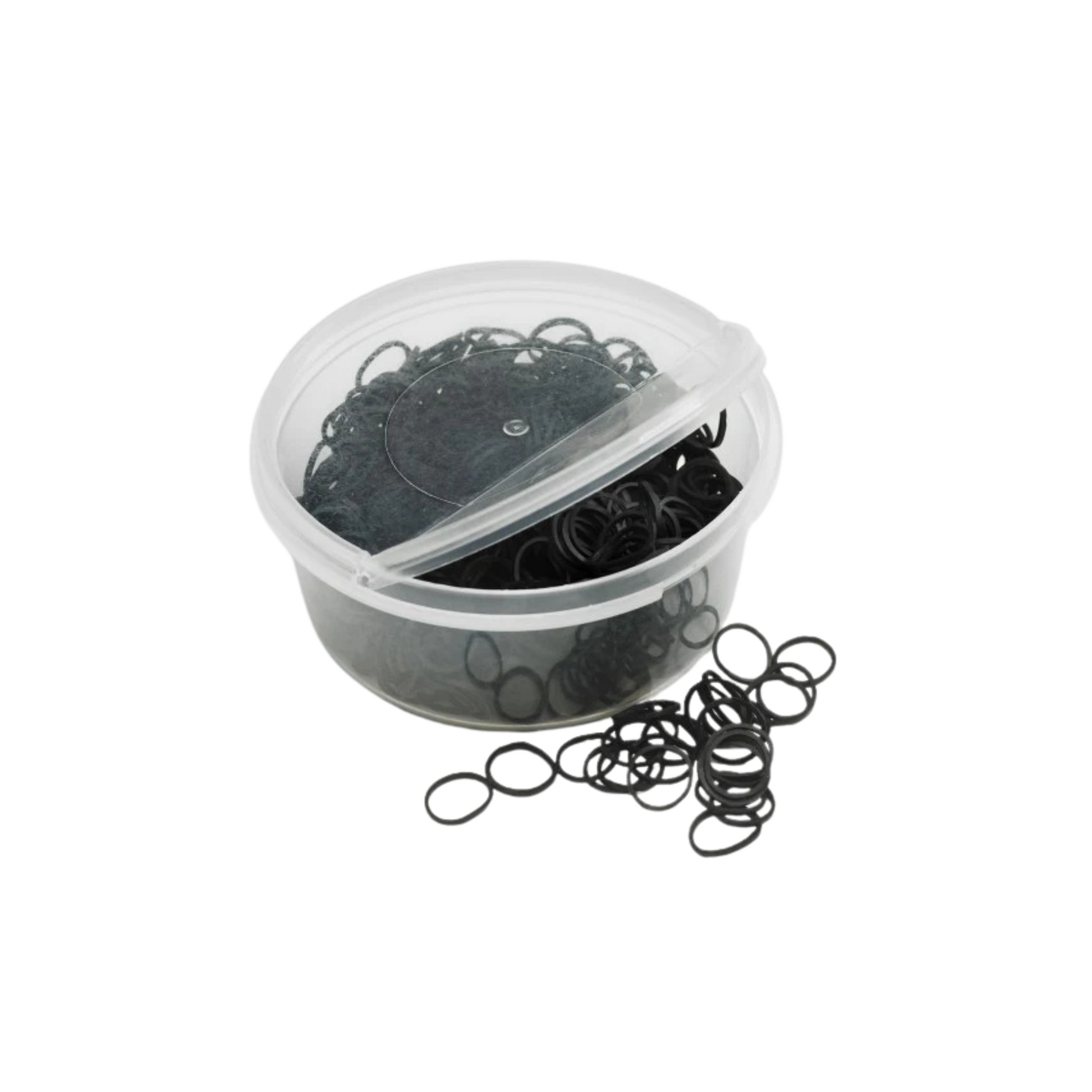 Rubber Braids 800 pack - Black 1/2"