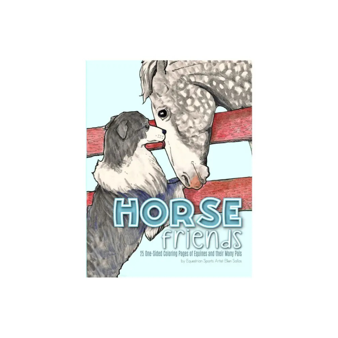 Horse Friends Coloring Book