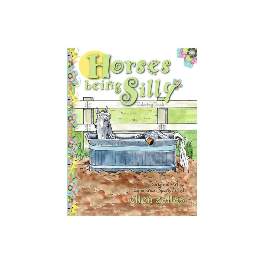 Silly Horses Coloring Book