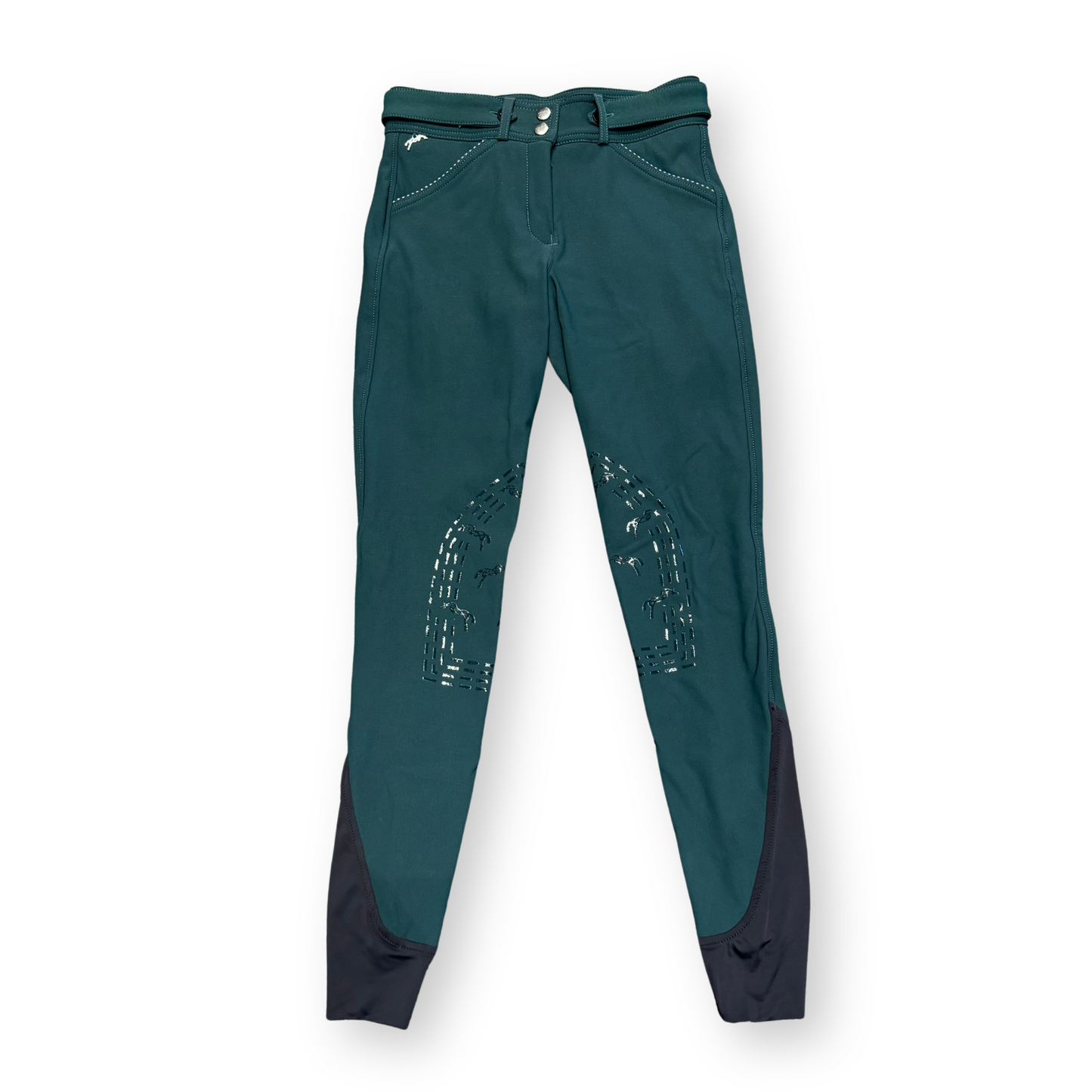 Penelope Pointe Sellier Breech - Green