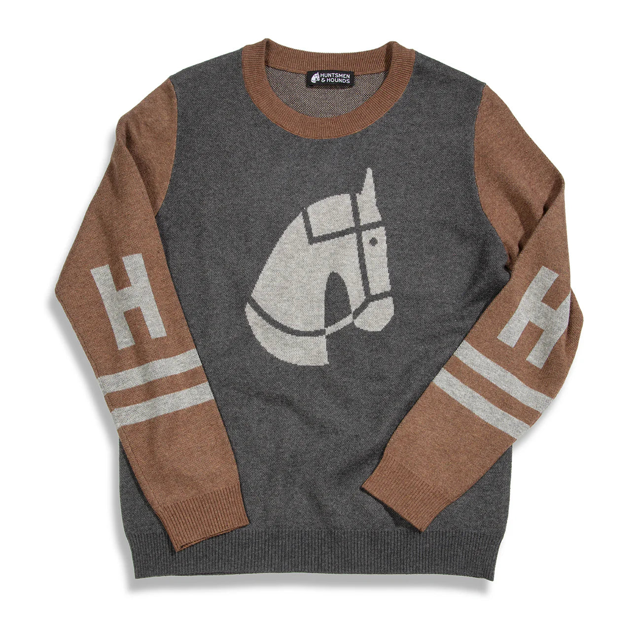 H&H Logo Crew Charcoal/Toffee