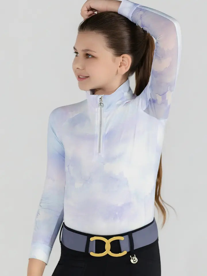 Dapplebay Kids Opalite Skies 1/4 Zip Top
