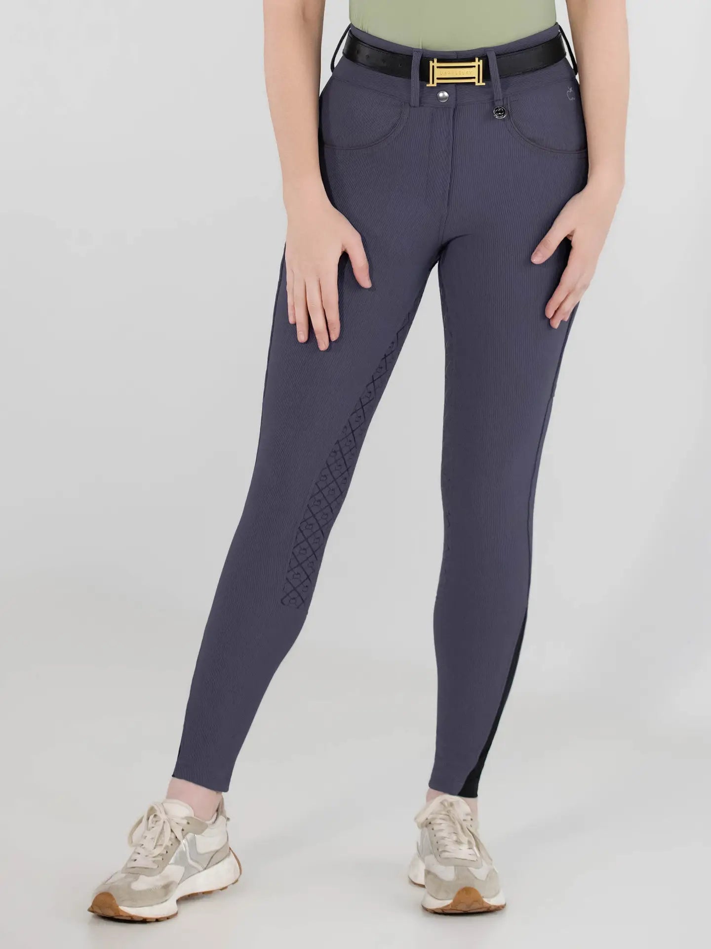 Dapplebay Pro Ribbed Silicone Full Seat Breeches