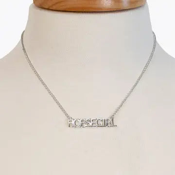 Horse Girl - Equestrian Pendant in Silver