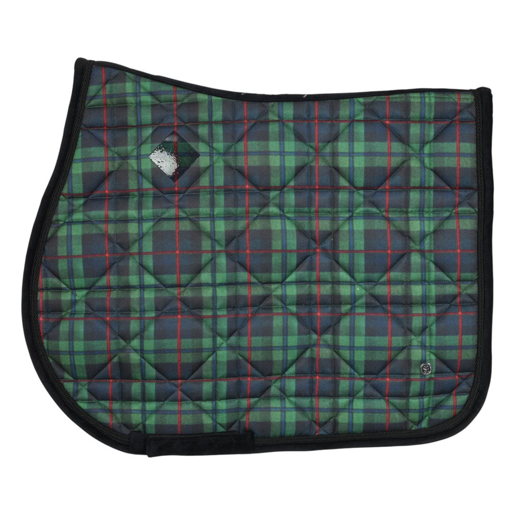 Dapplebay Holiday Plaid Jump Pad - Green