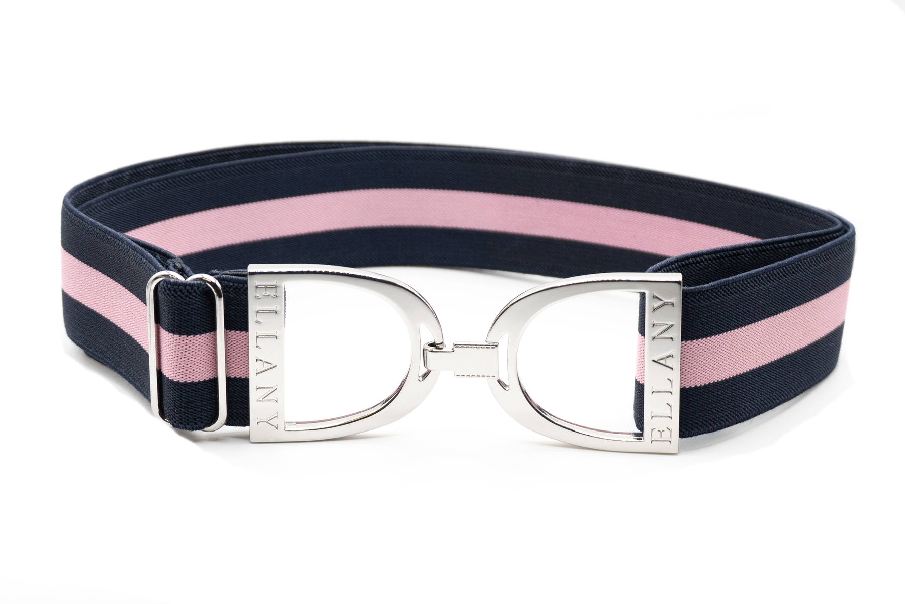 1.5" Ellany Belt- Blue Duck Memorial with Silver Stirrup