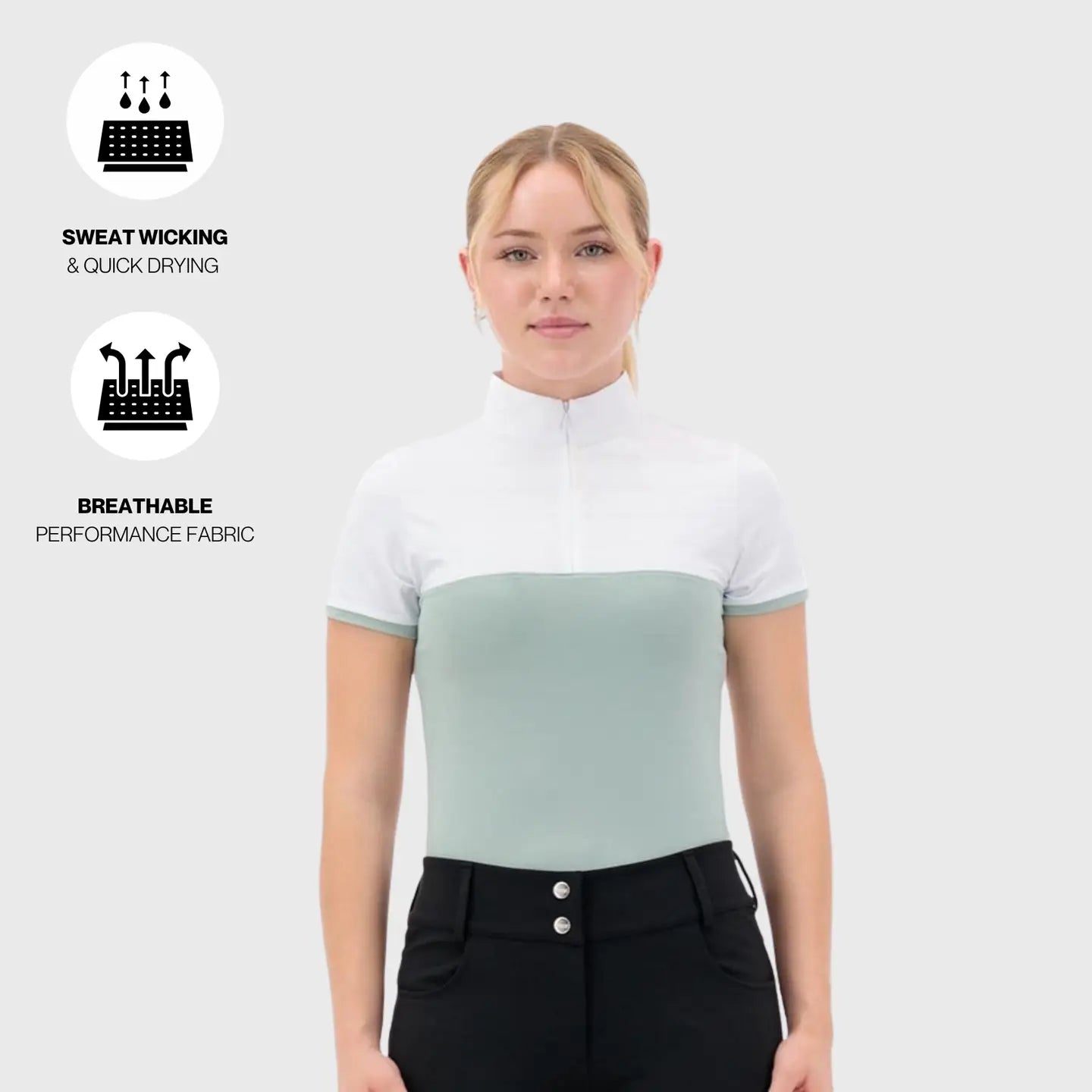 Armateq Ultra Breathable Short Sleeve Show Shirt - Sage