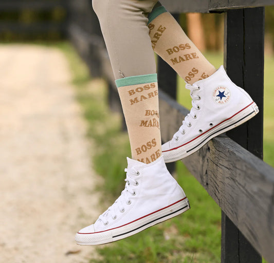 Dreamers & Schemers Boss Mare Crew Socks