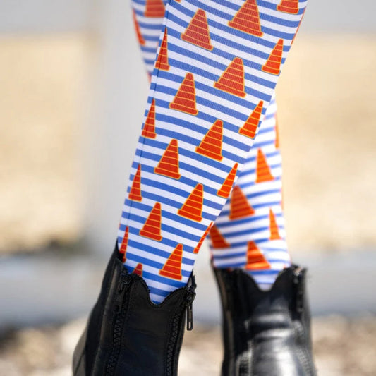 Dreamers & Schemers Boot Socks - Caution