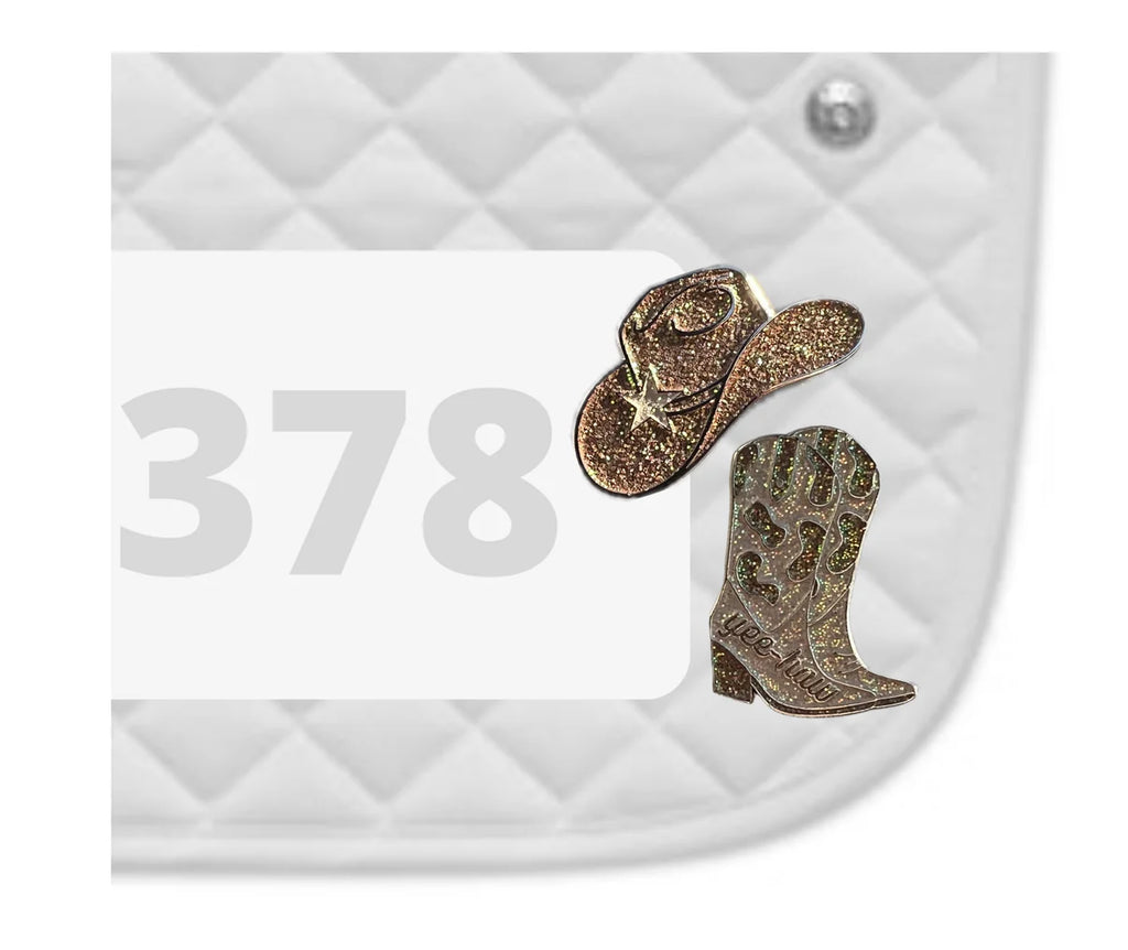 Dubois Cheval Number Pin Charms