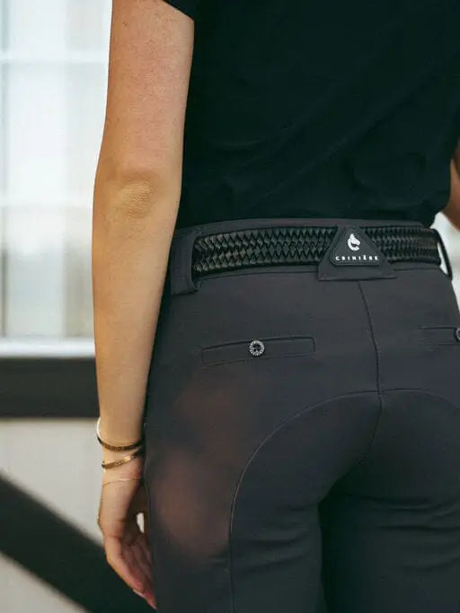 Chloe Lightweight Breeches | Graphite Gray