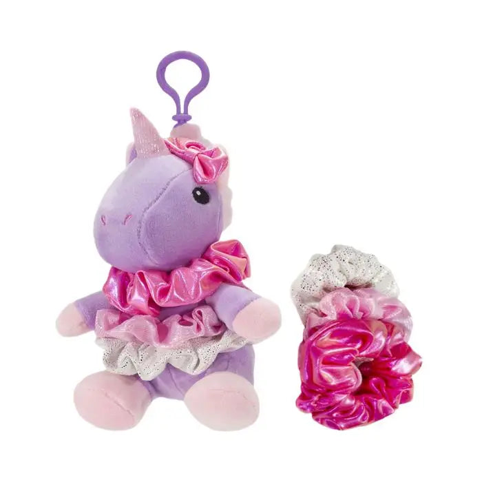 6" Unicorn Plush with Scrunchies