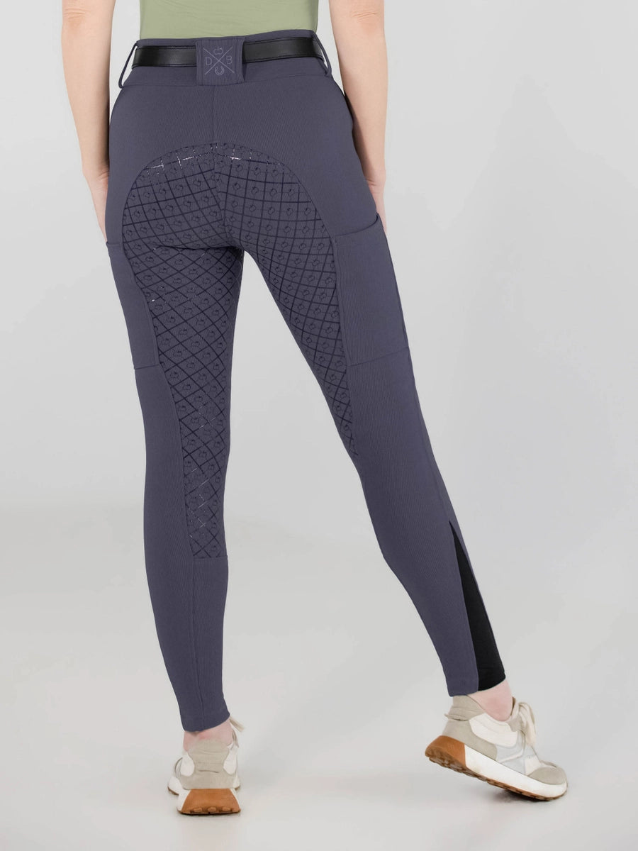 Dapplebay Pro Ribbed Silicone Full Seat Breeches