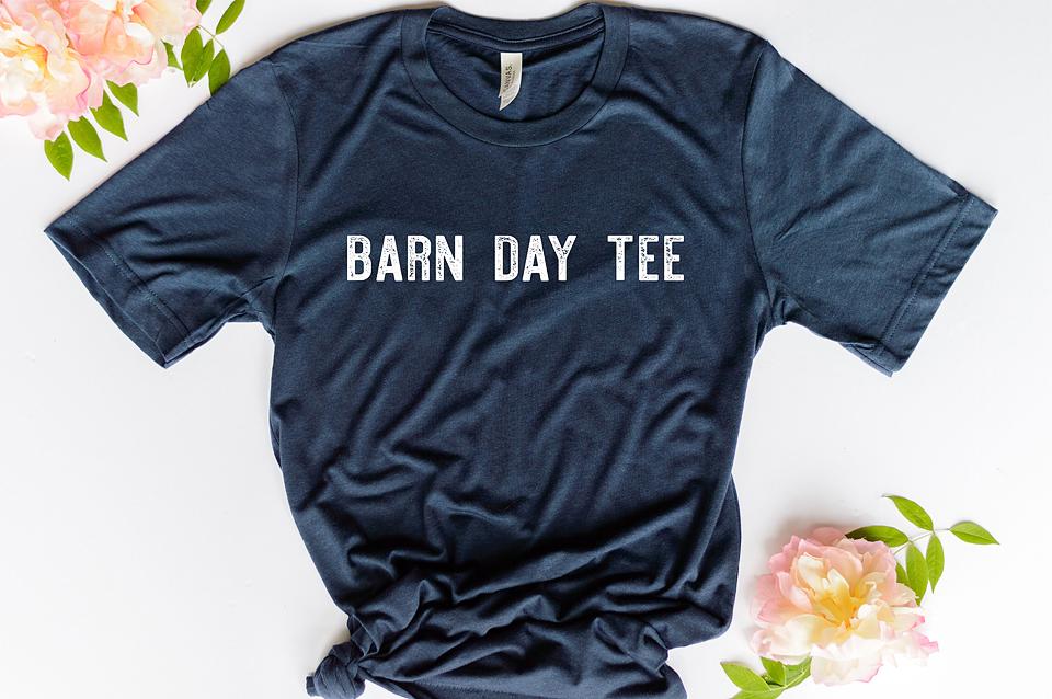 Barn Day Tee - Navy