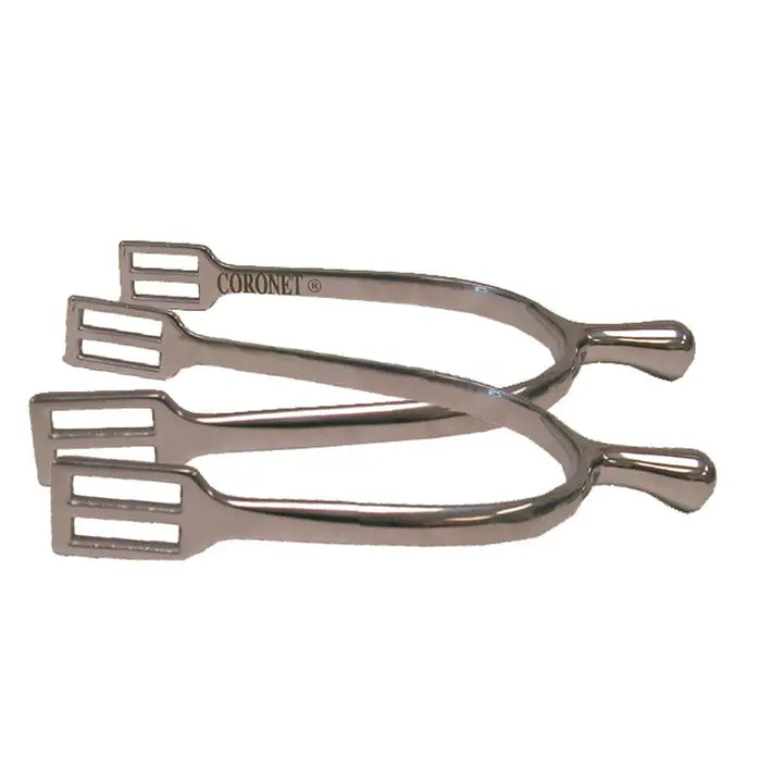 Coronet Pow Round End Ladies Spurs 25mm