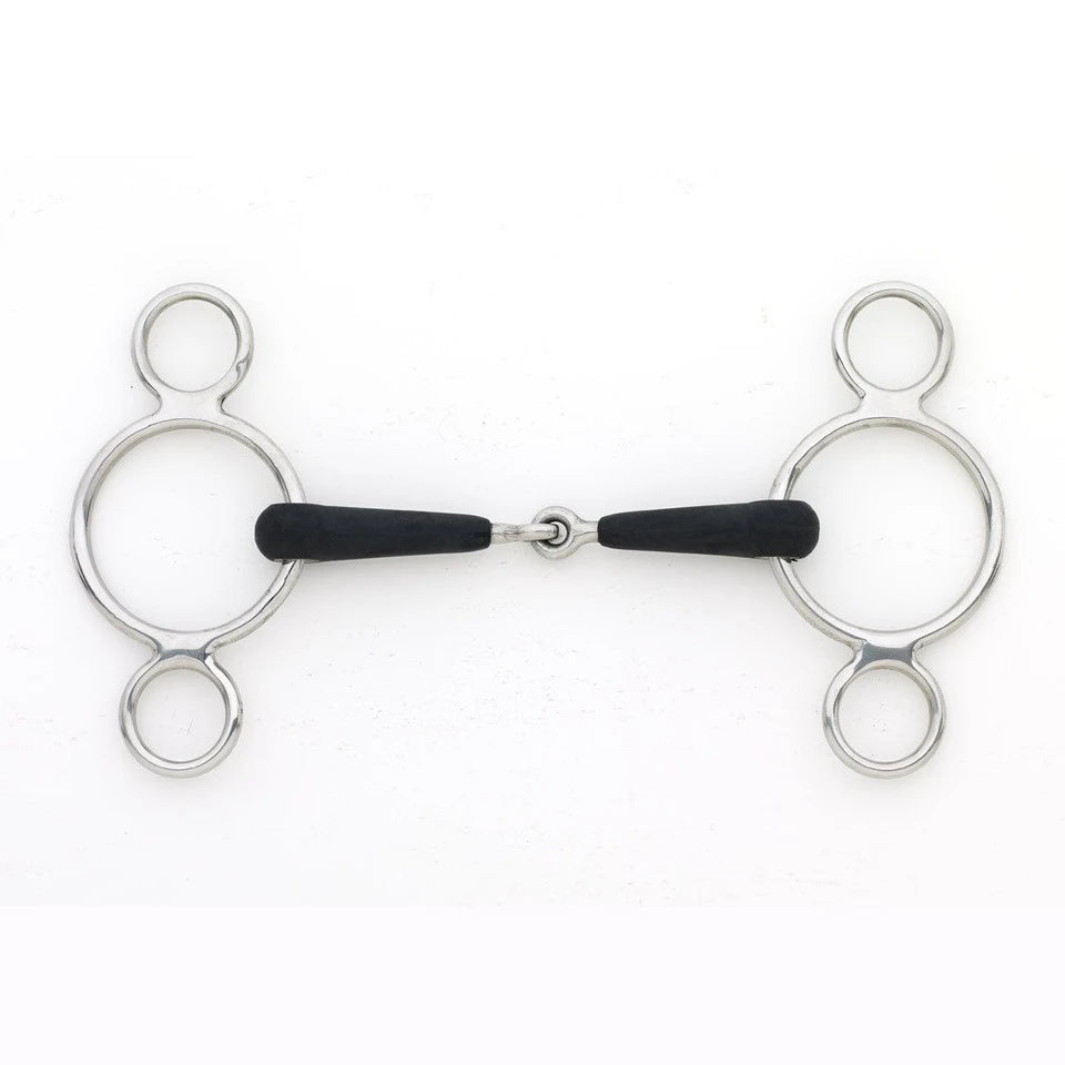 Eco Pure Jointed 2-Ring Gag Bit