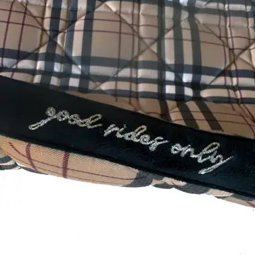 Dapplebay Holiday Plaid Jump Pad - Tan