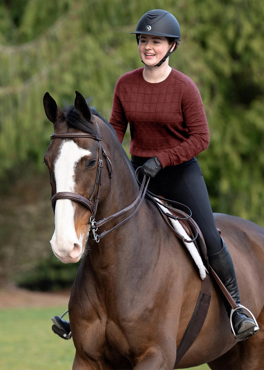 Bit of Diamond Crew Neck Sweater