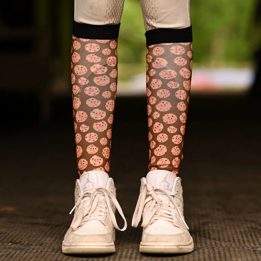 Dreamers & Schemers Boot Socks -  Here I Crumb