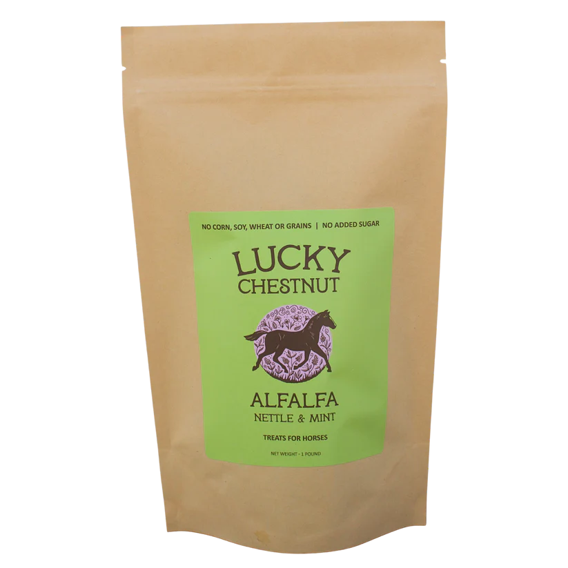 Lucky Chestnut Treats - Alfalfa w/ Nettle & Mint