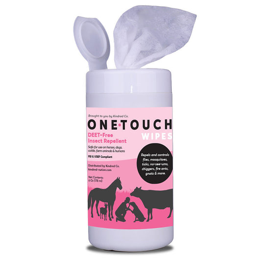 One Touch Repellent Wipes