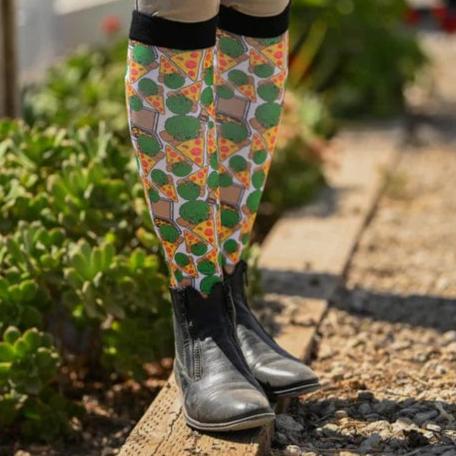 Dreamers & Schemers Boot Socks - Pizzzzzza