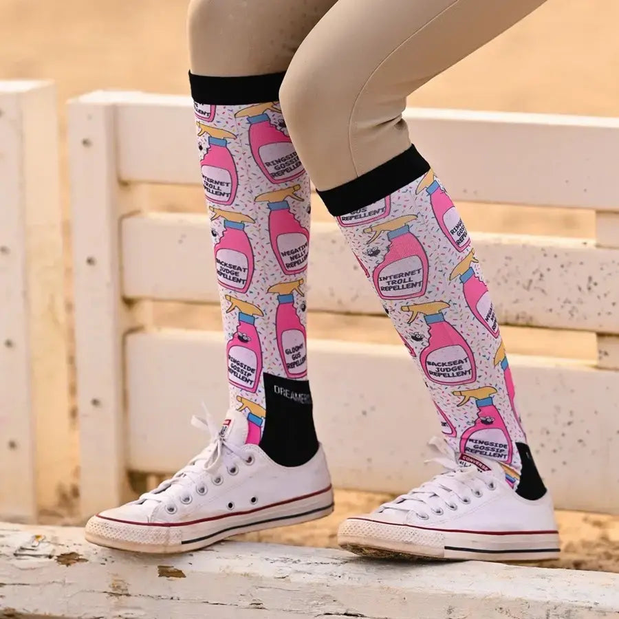 Dreamers & Schemers Boot Socks - Bug Off