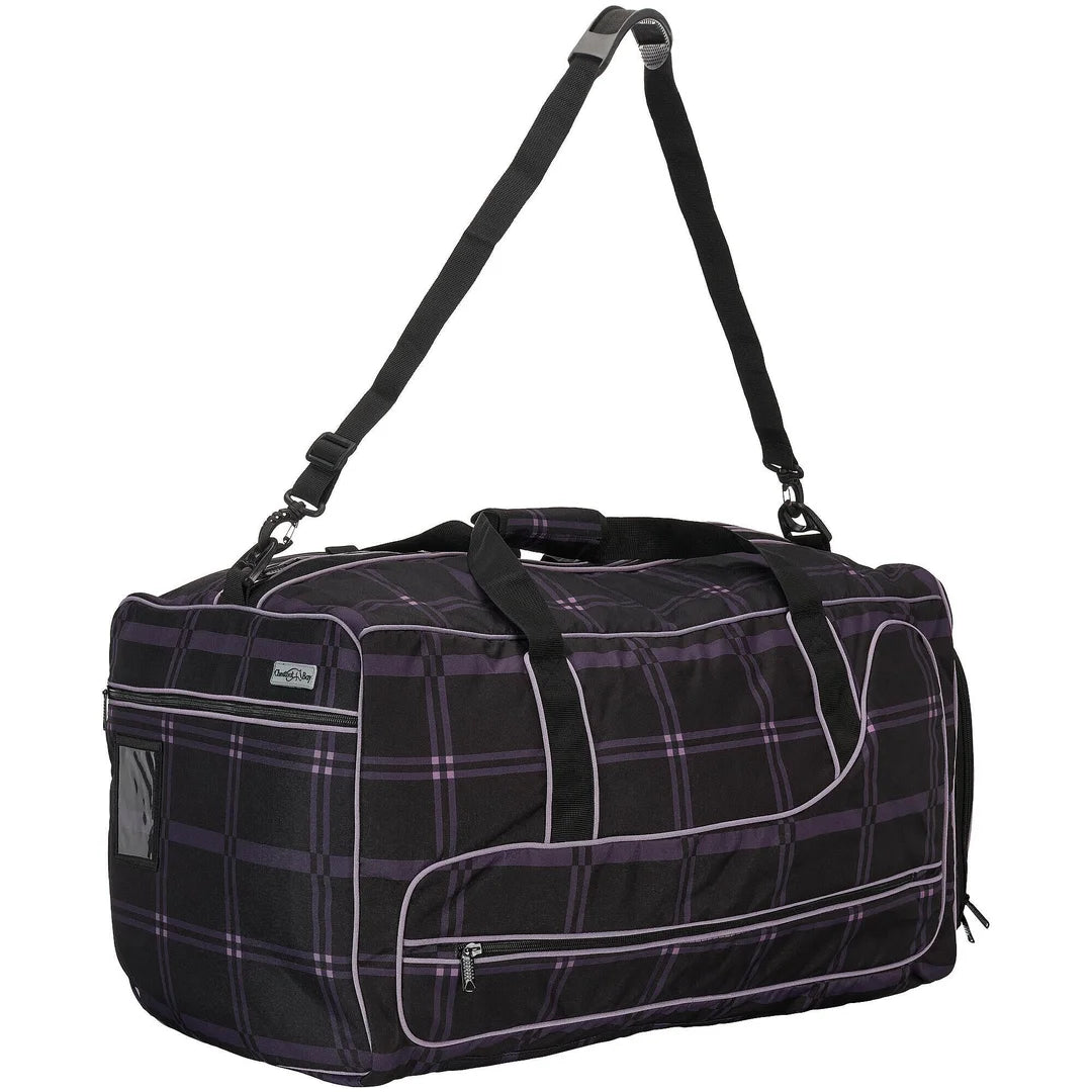 Chestnut Bay AP Duffle Bag - Black Plaid