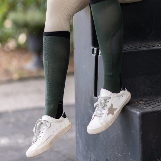 Dreamers & Schemers Pair & A Spare Boot Socks - Simple Solids Green