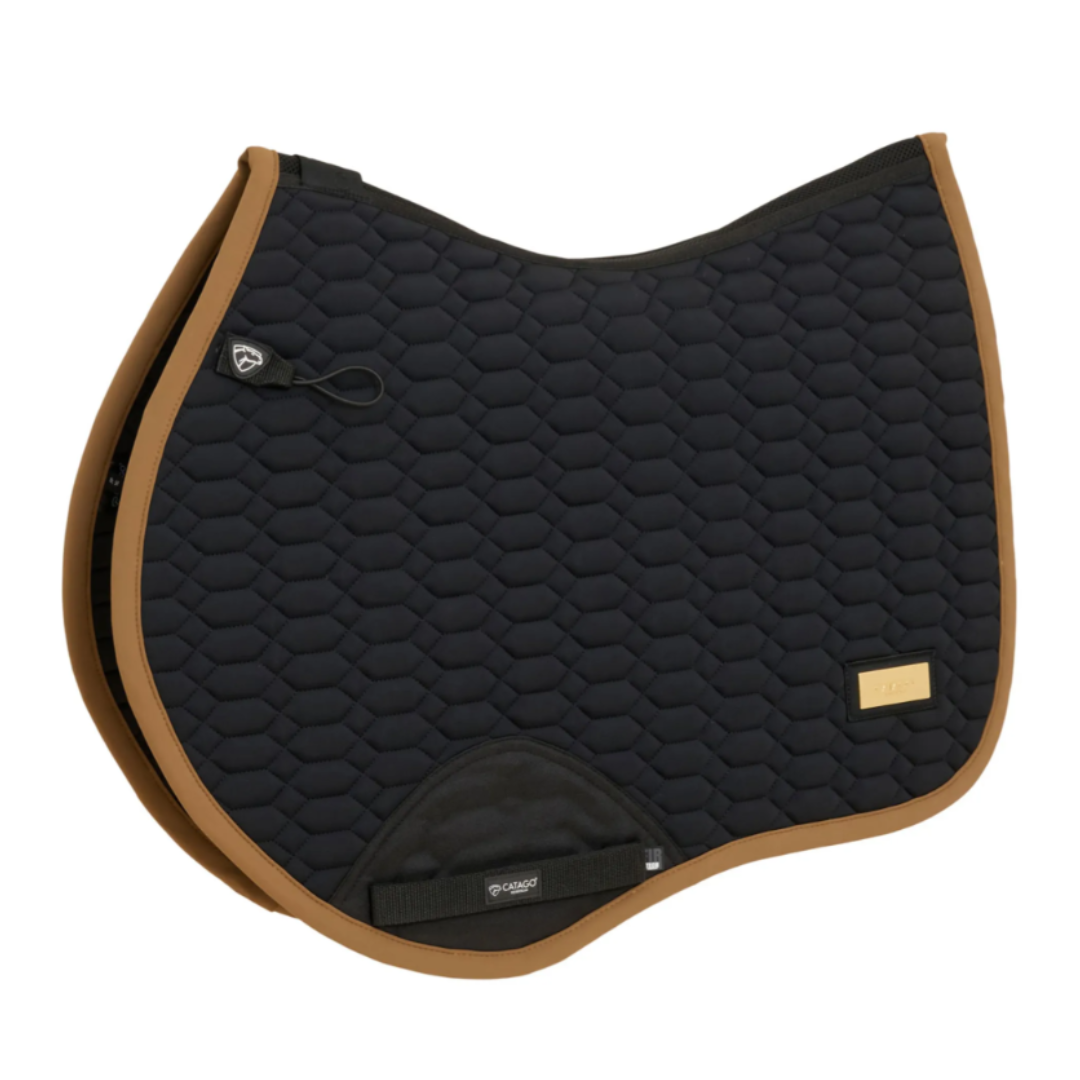 Catago FIR-TECH Grand Saddle Pad - Black