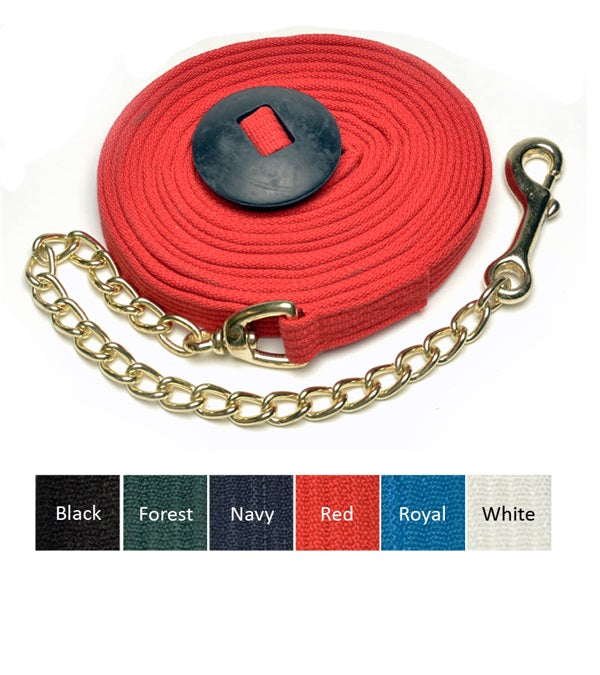 Jacks Cotton Lunge Line with Chain