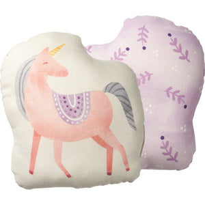 Shaped Unicorn Pillow