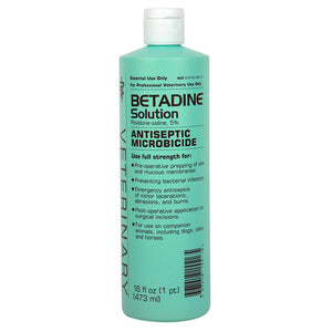 Betadine Solution 5% Povidone-Iodine Antiseptic Microbicide