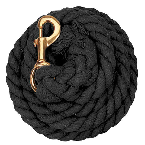 Weaver Cotton Lead Rope - Black