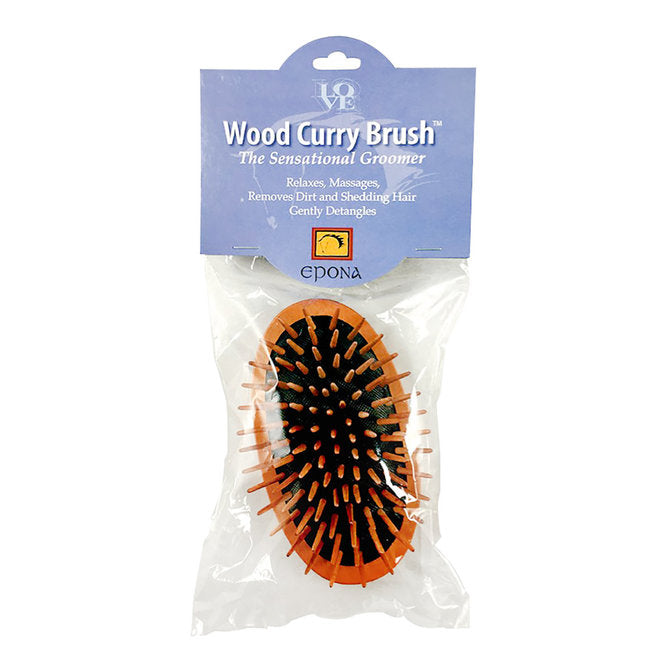 Epona Wood Curry Brush
