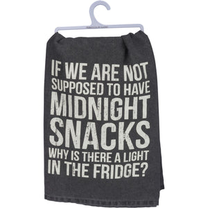 Dish Towel - Midnight Snacks