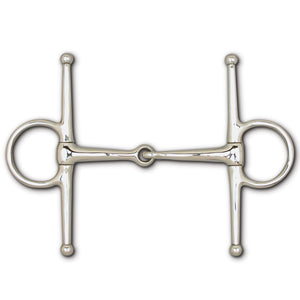 Toklat Stainless Steel Thin Mouth Snaffle Full Cheek