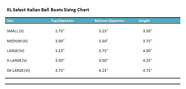 Italian Pull On Bell Boots