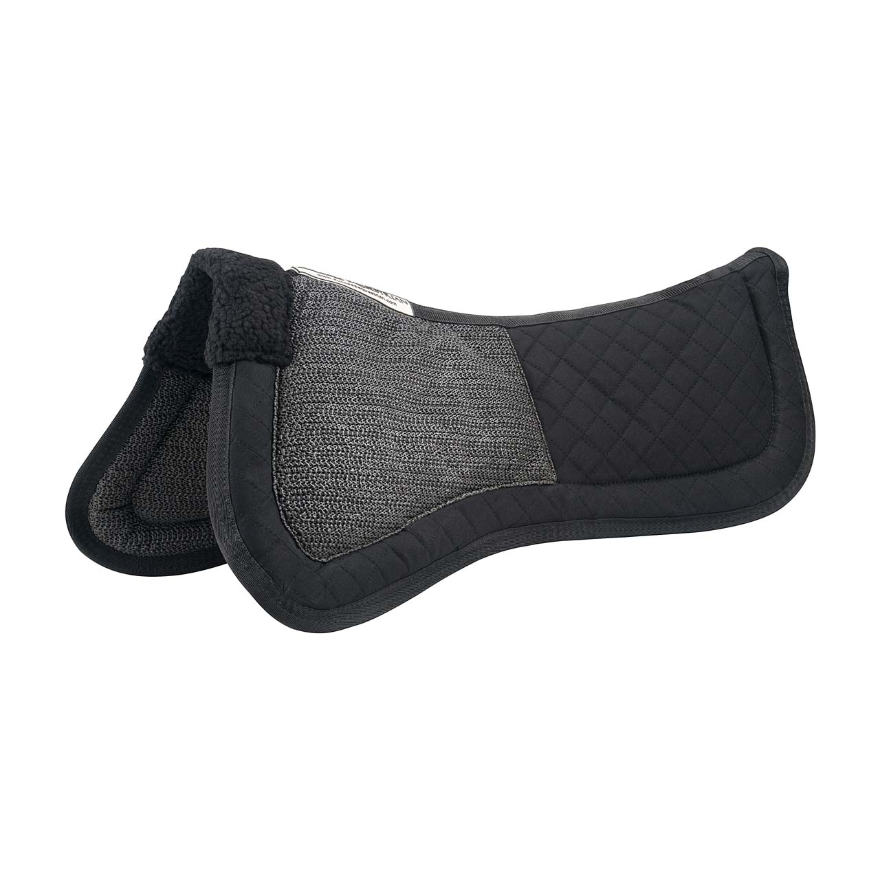 Success Equestrian Deluxe Correction Hunter Half Pad - Black