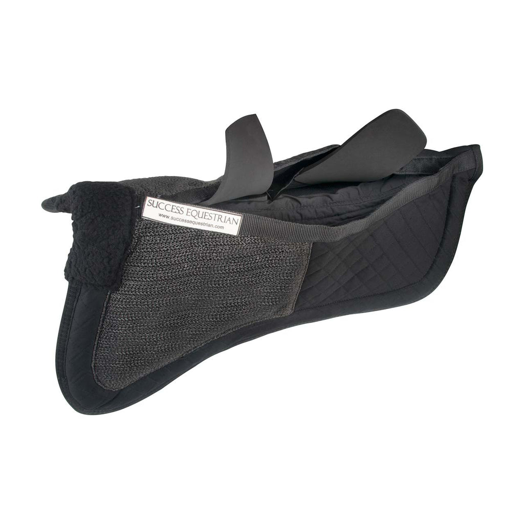 Success Equestrian Deluxe Correction Hunter Half Pad - Black