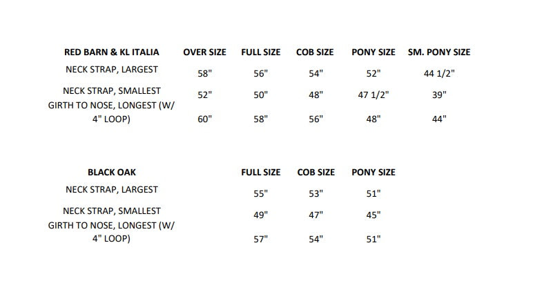 Black Oak Standing Martingale - Round Raised